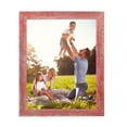 thumbnail image 2 of Rustic Farmhouse 8.5" x11" Rustic Red Reclaimed Wood Picture Frame (1.50" Molding), 2 of 8