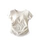 thumbnail image 1 of Camiseta de Verano de Manga Corta de Cuello Redondo para la Fiesta Y el Uso Diario, Camiseta de Moda, Todo el Uso de Temporada, 1 of 3