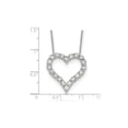 thumbnail image 3 of 2.00 Carat (Ctw VS1-VS2, E-F) Lab-Grown Diamond Heart Pendant Necklace in 14K White Gold with Chain, 3 of 5