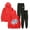 red, variant on Freya Skye Silent Treatment hoodies suits pocket drawstring hoodies sweatshirt men/women Strap sports pants