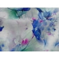 thumbnail image 4 of oneOone Viscose Jersey Fabric Flower Watercolor Print Fabric By Yard 60 Inches Wide, 4 of 5