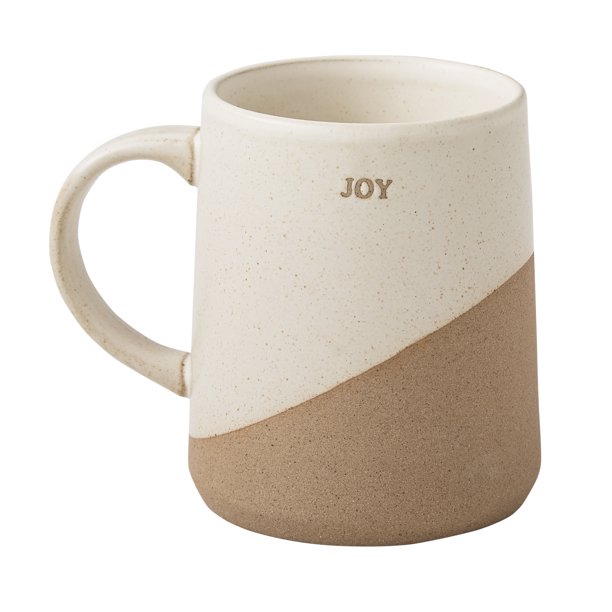 Better Homes & Gardens Joy Cream Stoneware Mug by Dave & Jenny Marrs
