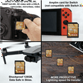 thumbnail image 4 of Amplim 128GB UHS-II V90 SDXC SD Card Blazing Fast 300MB/s (2000X) UHSII U3 Extreme High Speed 128 GB SD XC Memory Card for 4K 8K UHD Video Camera Camcorder. 128G TF Flash Storage, 4 of 9