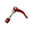 Red, variant on Cheers.US MTB Bicycle Seat Tube Clamp Bike Seat Clamp Aluminium Alloy Quick Release seatclamp MTB Bike Road Bike Casual Bike Seatpost Clamp