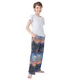 thumbnail image 3 of FORMRS Boys Pajama Pants with Pockets Size 13-14Y Kids Lounge Sleep Bottoms, Mountains and Forests, 3 of 8