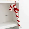 thumbnail image 3 of Adornos navideños, bastones de caramelo grandes, piruletas para árbol de Navidad, adornos decorativos para el hogar, decoración de fiestas, regalo de Navidad, 3 of 5