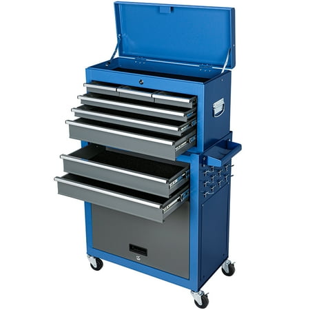 

AIRAJ Tool Trolley Cart Large Tool Storage Shelf High hardness Alloy Tool Rack Holders Shelf with Four Casters