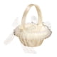 thumbnail image 2 of Cestas de Flores de Boda Románticas Decoradas con Encaje Satinado Delicado Contenedor de Dulces de Frutas Cestas Elegantes para Decoración de Suminist Estilo B mayimx Cesta floral de boda, 2 of 9