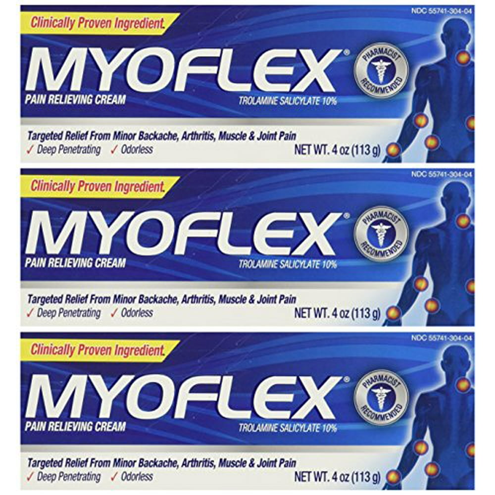 Novartis Myoflex Pain Relieving Cream, 4 oz