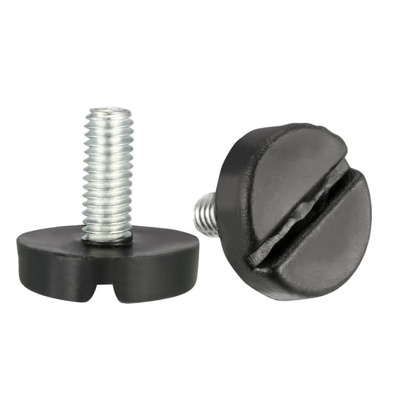 Niveladores de muebles Uxcell de 0.24" a 0.8" altura ajustable M6 x 15mm roscados 16 Pcs