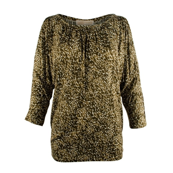 Women's Cold Shoulder Printed Top