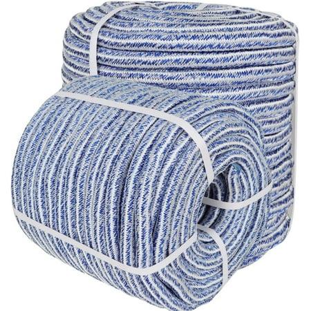 

hostic Arborist Rope 3/4 Inch by 100Feet 24 Strand High Strength Tree Rope for Flagpole Halyard Clothesline Camping Sailing Swings