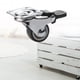 thumbnail image 4 of Ruedas giratorias con freno para carrito, muebles y banco de trabajo, duraderas. 1 pulgada, 4 of 9