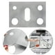 thumbnail image 4 of Revestimiento de la cubierta del protector de la estufa Protectores de rango de gas resistentes al calor cortables fáciles de limpiar para quemador de - plata 0,2 mm plata 02 mm Sunnimix Cubierta protectora de estufa, 4 of 8