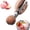 Silvery, variant on Bxaolu Ice Cream Scoop, Portable Stainless Steel Ice Cream Scoop with Trigger and Comfortable Handle,Ice Cream Scoop Spoon Perfect for DIY Ice Cream,Fruit,Cookie (1PC, Silver)