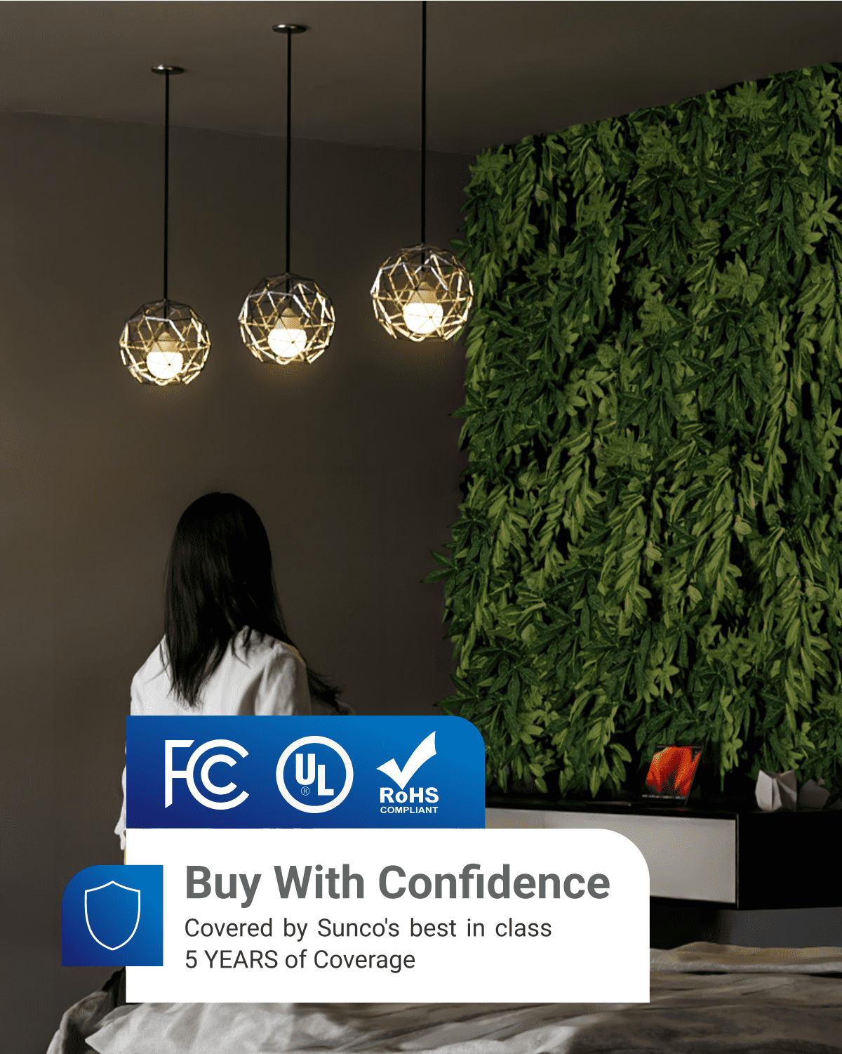 Sunco 10 Pack E12 LED Bulbs Candelabra CRI92 2700K Soft White, 5W Equivalent 40W, 450 Lumens, Small Edison Screw Base E12, Non-Dimmable, Frosted Decorative G14 Globe Vanity Light Bulbs UL