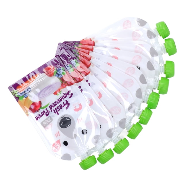 Bolsa de comida para Bebés ANGGREK 200ml 10 Uds.