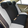 thumbnail image 5 of TIANLAIMEI Full Set Car Seat Covers with Steering Wheel Cover and Seat Belt Shoulder Protector Set, Automotive Seat Cushion Car Accessories Fits Most Cars, 5 of 15