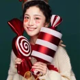 thumbnail image 4 of 36/38/40/55cm Bigger Christmas Decoration Red and White Painted Candy Hanging Decorations New Year 2024Christmas Tree Ornaments, 4 of 5