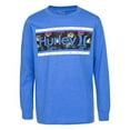 thumbnail image 1 of Hurley T-Shirt Graphique à Manches Longues pour Garçons One and Only, Pacific Fill, 2T, 1 of 1