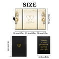 thumbnail image 2 of BINGLI Gold Engagement Party Decorations, Happy Engagement Alternative Guest Book Just Engaged Gifts Almost Married Congratulations Engagement Signing Card Board Party Supplies, 2 of 9