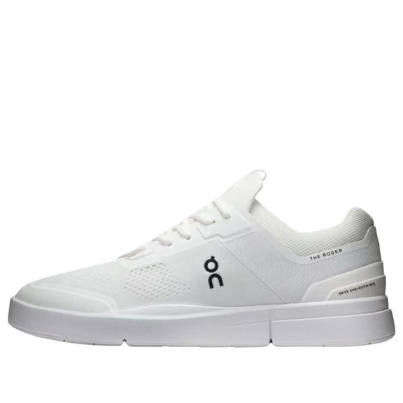 On Women's The Roger Spin White/Black 3WD11480462-8