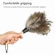 thumbnail image 2 of 13inch Ostrich Feather Duster Durable Dust Collecting Cleaning Tool In Wool Shop, 2 of 4
