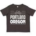 thumbnail image 3 of Inktastic Portland Oregon Biking Boys or Girls Toddler T-Shirt, 3 of 5
