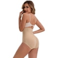 thumbnail image 2 of DARING DIVA Women's High-Waisted Butt Lifting Briefs Postpartum Tummy Control 3XL Beige, 2 of 5