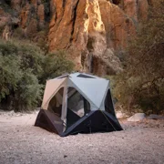 Gazelle Tents™ T4 Overland EXP Hub Tent, 4-Person, Agave Green, 94 x 94 x 78, GT403AG