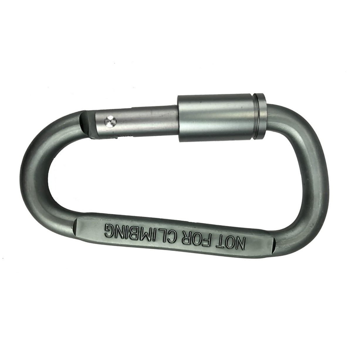 304 Stainless Steel Spring Carabiner Snap Hook Keychain Quick Link Lock Buckl`da 