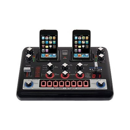 DJ-Tech i-Styler - Analog mixer with dual iPod dock with DSP FX