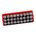 thumbnail image 4 of koolsoo Metal Stamp Set Imprinting Steel Letter Stamping Tool for Imprinting Marking Uppercase letters, 4 of 9
