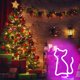 thumbnail image 4 of Letreros de luz de neón LED para gatos, letreros de neón cálidos para gatos, letreros de neón con luz de neón para gatos, decoración de gatos, USB o batería, decoración de habitación rosa para niñas con base de soporte, arte de pared, decoración de boda, fiesta, decoración de habitación (gato) Kuyhfg Bienvenido a Kuyhfg, 4 of 5