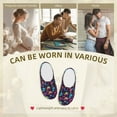 thumbnail image 7 of Disketp mushroom Skull star Women's Men's Slippers Plush Slip-On House Slipper for Winter Indoor Soft Cushion Non-slip Fluffy Slides Slippers-11, 7 of 7