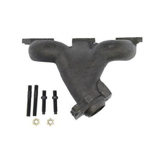 Front Exhaust Manifold - Compatible with 1990 - 1996 Ford E-150 Econoline 4.9L 6-Cylinder 1991 1992 1993 1994 1995