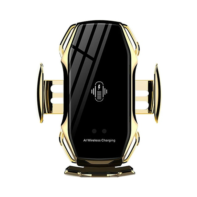 Binmer 10w wireless charging car automatic inductive loading for s20 s10
