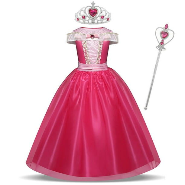 Disfraz de princesa para niñas de 4 a 10 años, Cosplay de Encanto, Halloween, fiesta de carnaval, ropa de disfraces para niños Fivean unisex