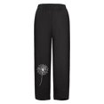 thumbnail image 4 of Pantalones largos con bolsillo para mujer, informales, sueltos, con pierna ancha Pompotops ulkah939412, 4 of 4