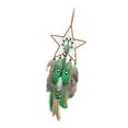 thumbnail image 2 of Ornaments Craft, Wall Hang Portable with Feathers Home Decoration Dream Net for Car Wedding, Party ,Adult, Lovers Style C, 2 of 8