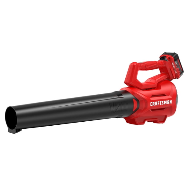 Kit de Soplador Axial Inalámbrico CRAFTSMAN V20 con Batería de 4.0 Ah y Cargador (CMCBL700M1)