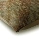 thumbnail image 4 of Fundas de almohada decorativas beige con detalles en beige, 35 x 35 cm (14 x 14 pulgadas), de lino y piel sintética, con estampado patchwork, modernas, en beige semitono., 4 of 8