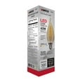 thumbnail image 4 of Satco 3.5w CA11 E12 LED 120v 2000K 300 lumens Vintage style filament lamps, 4 of 9