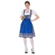 thumbnail image 1 of Descuento 50% vestido tradicional alemán Dirndl para mujeres, disfraz de chica cervecera bávara Oktoberfest, novedad de 2023 de talla grande, 1 of 3