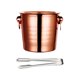 thumbnail image 5 of Cubo para enfriar bebidas, cubo para almacenar hielo, cubo de grado alimenticio, soporte para bebidas de 3 l rosa áurea, 5 of 9