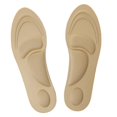 thumbnail image 1 of Milaget 2x3D Sponge Pain Relief Massage Arch Insoles Shoe Inserts Nude 2 Pcs, 1 of 9
