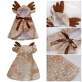thumbnail image 2 of Christmas Pet Costumes - Warm Elk Cape with Hat, Soft Comfortable Festival Pet Clothing, 2 of 7