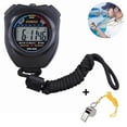 thumbnail image 1 of Zsd-808 Stopwatch - Black + Whistle, 1 of 5