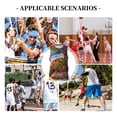 thumbnail image 6 of Naloa Colorful Maple Leaf Beach Turtle Basketball Jersey Reversible Men's Mesh Athletic Sports Shirts Training Practice S-4XL4X-Large, 6 of 6