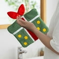 thumbnail image 4 of Danhjin Christmas Hand Towels, Absorbent Decorative Kitchen Bathroom Hand Towels for Christmas, Festive Gift Boxes Holiday Towel, 9.4x7.9 in, 4 of 6